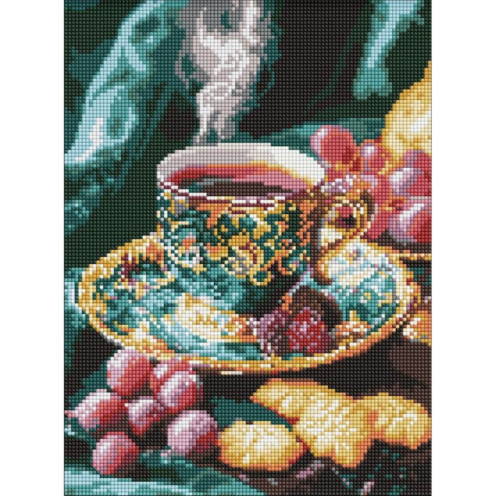 Алмазная мозаика Ideyka Кофе по-турецки 30x40 см (AMO8130)