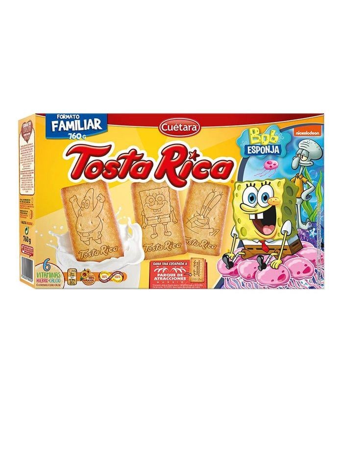 Печенье Cuetara Tosta Rica Губка Боб 760 г