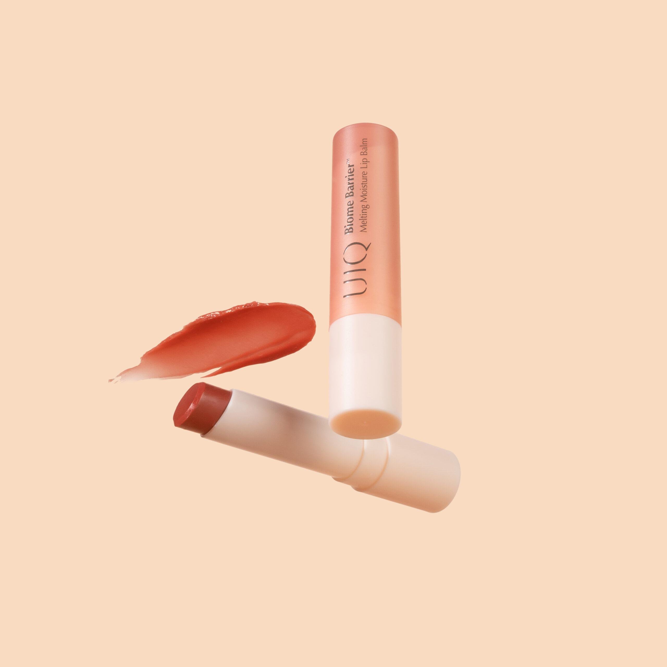 Бальзам для губ увлажняющий UIQ Biome Barrier Melting Moisture Lip Balm Coral Breeze 3,2 g - фото 2