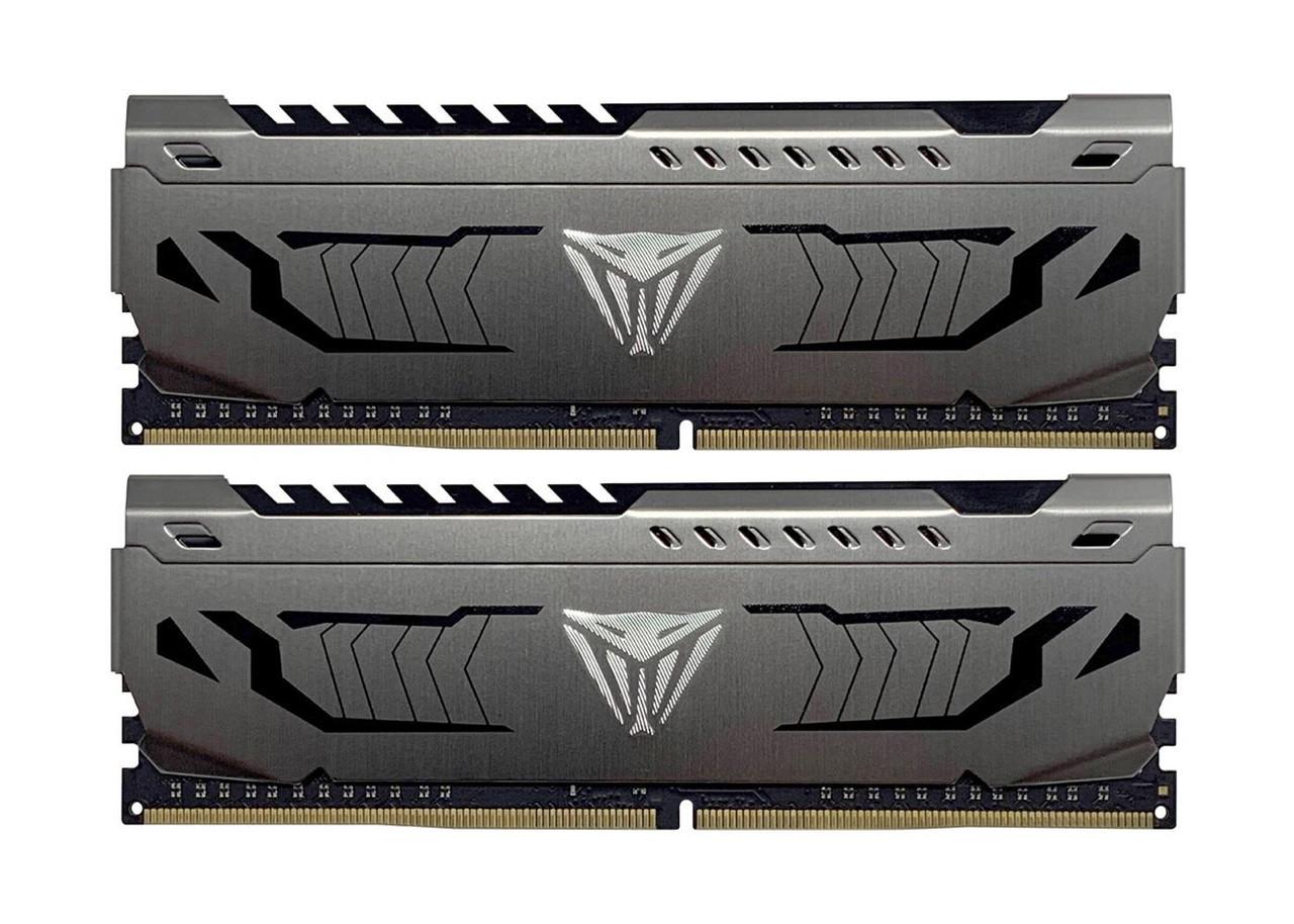 Оперативна пам'ять для ПК Patriot 16 GB 2x8 GB DDR4 3733 MHz Viper Steel (PVS416G373C7K) Оперативна пам'ять для ПК Patriot 16 GB 2x8 GB DDR4 3733 MHz Viper Steel (PVS416G373C7K)