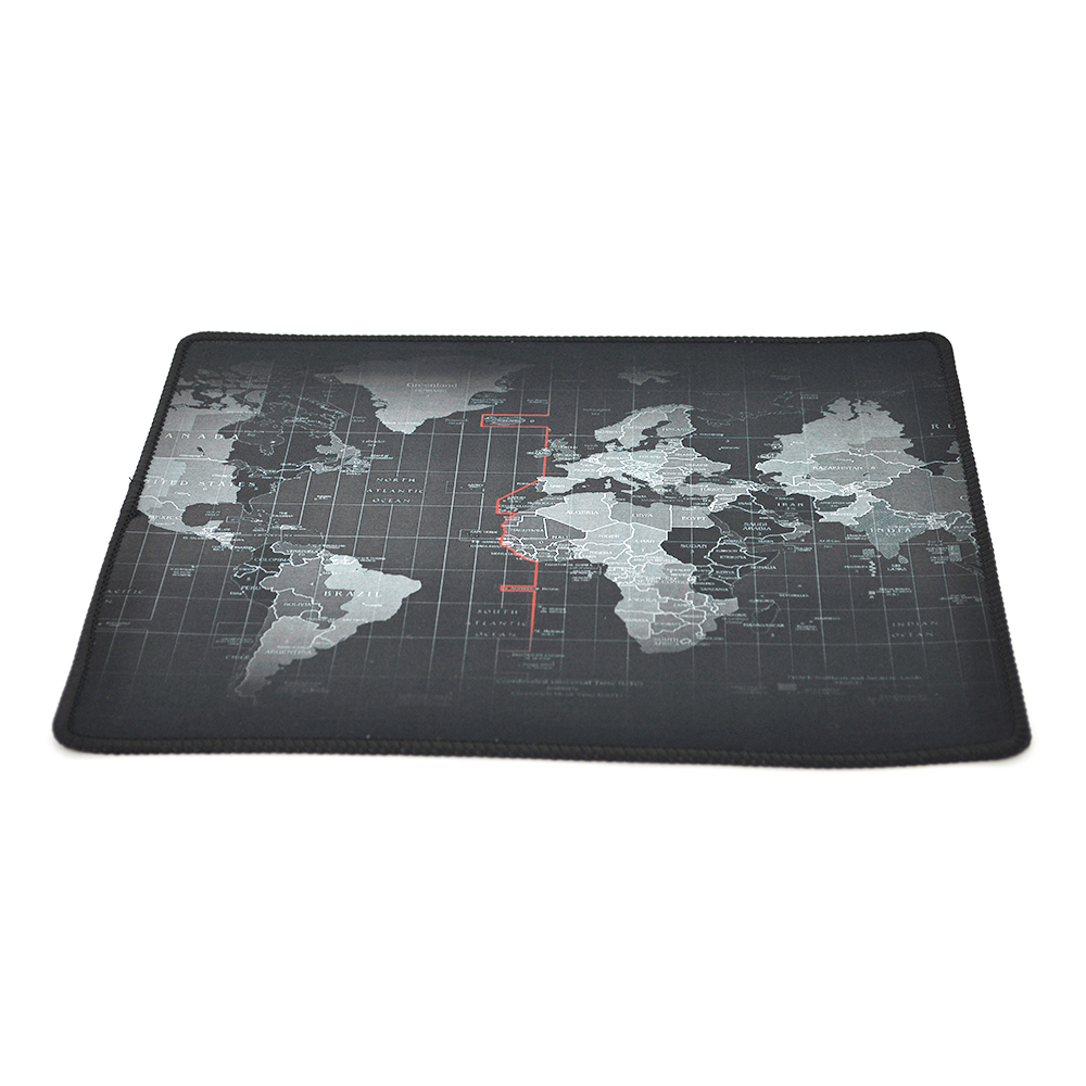 Коврик тканевый Карта мира боковой прошивкой 2х240х200 мм (YUT_V11064)