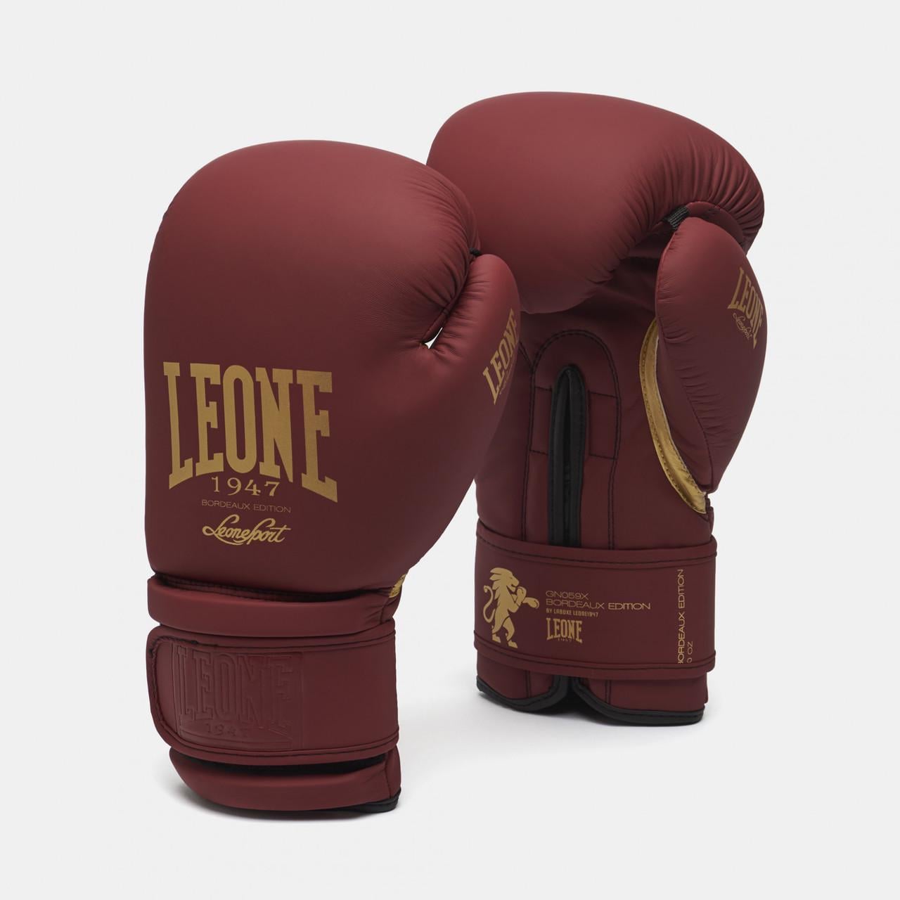 Боксерские перчатки Leone Mono 12 унций Bord (500240)