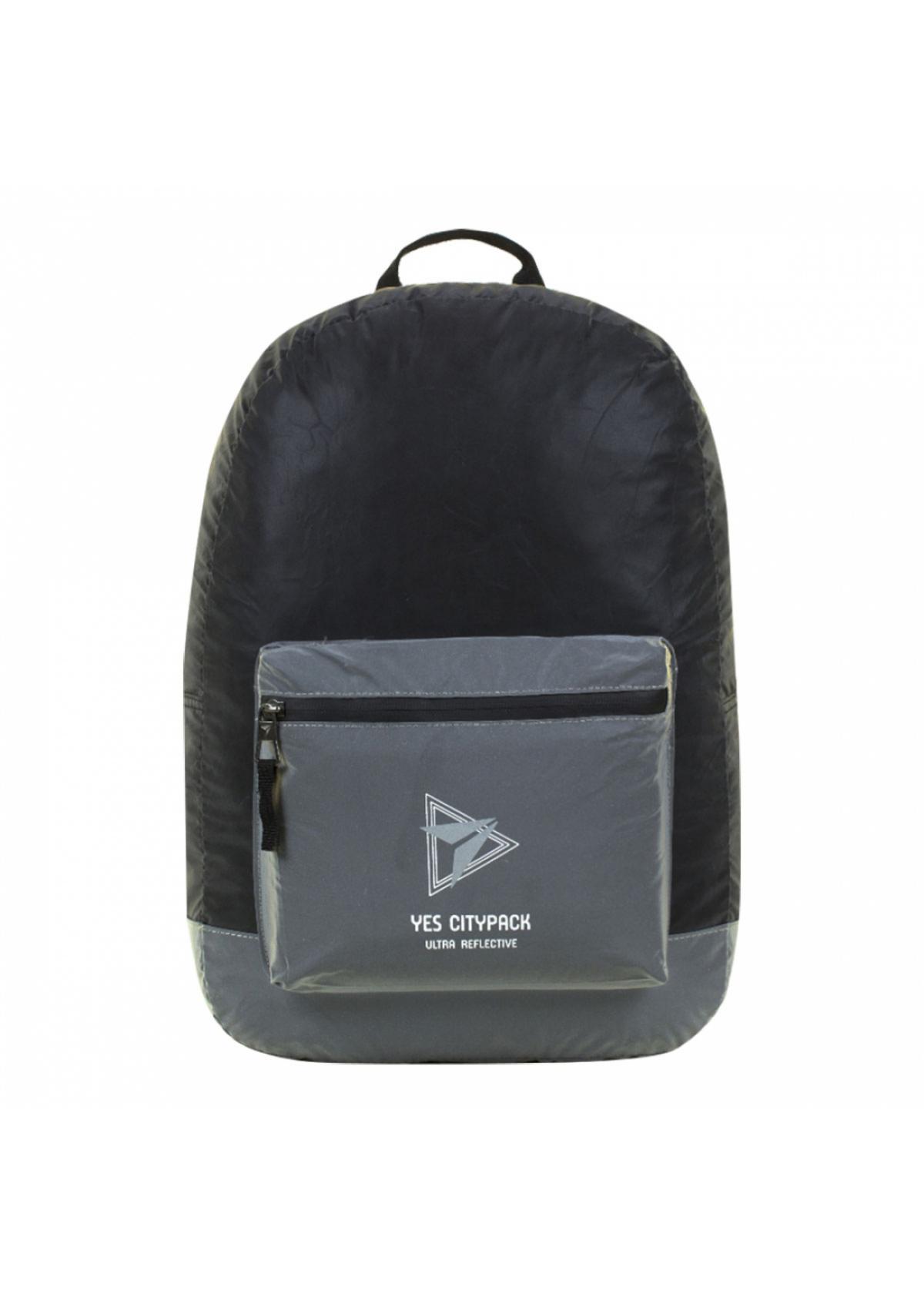 Рюкзак молодіжний YES R-03 Ray Reflective Чорний/Сірий (558594)