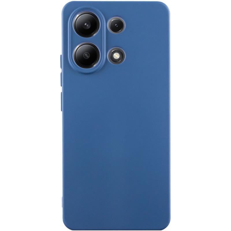 Противоударный чехол Silicone Cover Lakshmi Full Camera (AA) для Xiaomi Redmi Note 13 5G синий