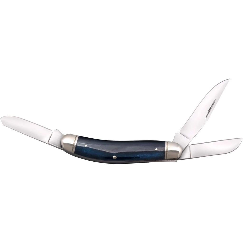 Ніж складаний мисливський Cold Steel Gentleman's Stockman Blue Bone (m410992)
