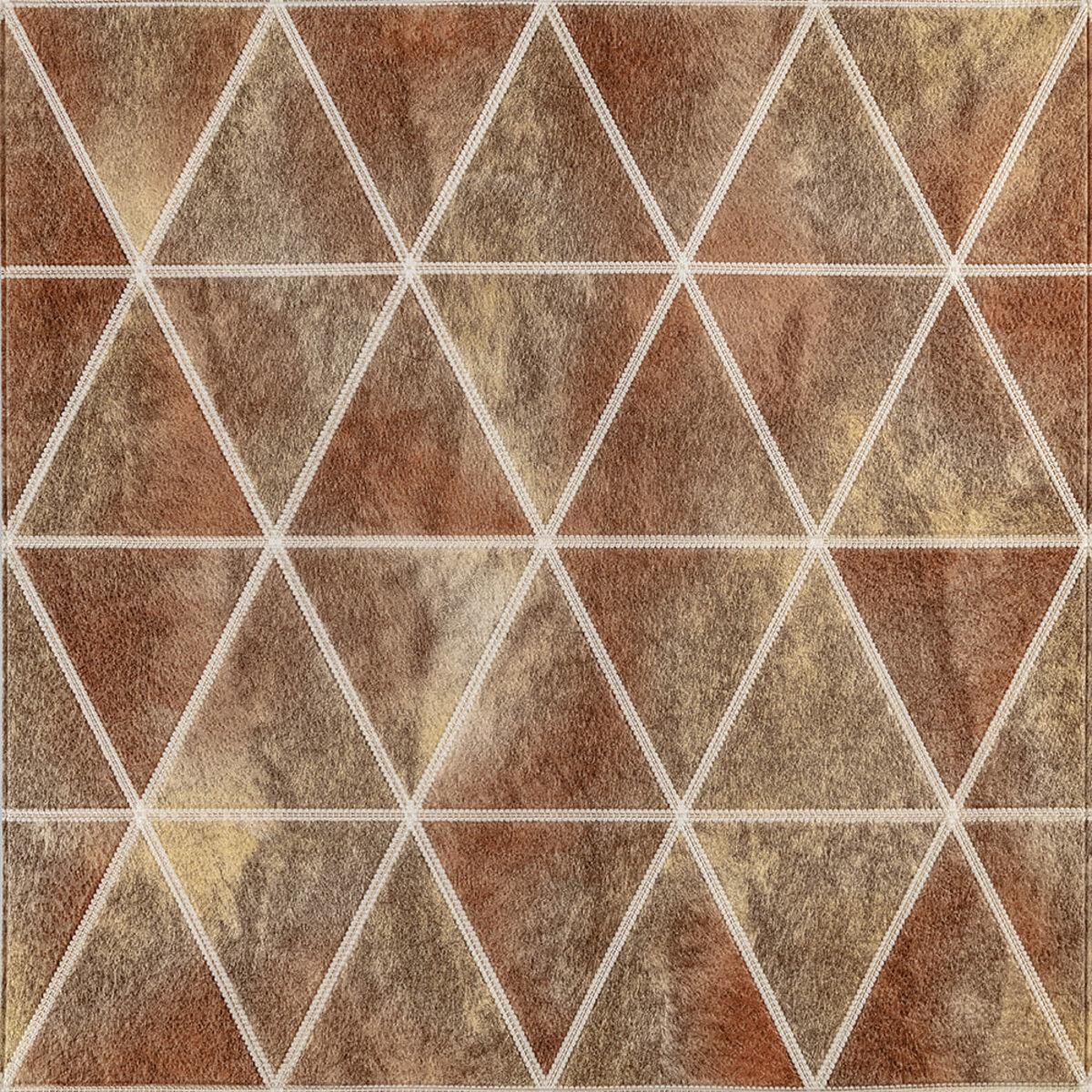 Панель стеновая в ромб 3D 700х700х4 мм Коричневый (SW-00002007)