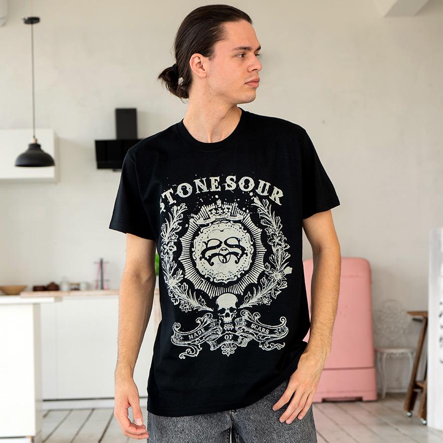Футболка унисекс Stone Sour Made Of Scars 4XL Черный (0000009335)