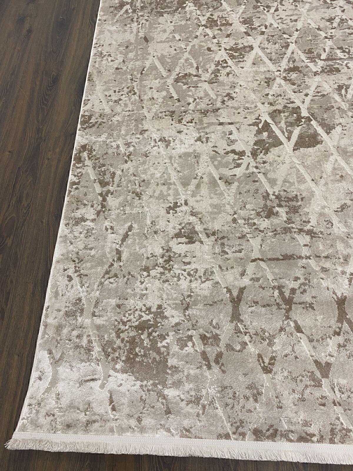 Ковер Saten 0835B 1,5х2,3 м Beige (5322-28) - фото 5