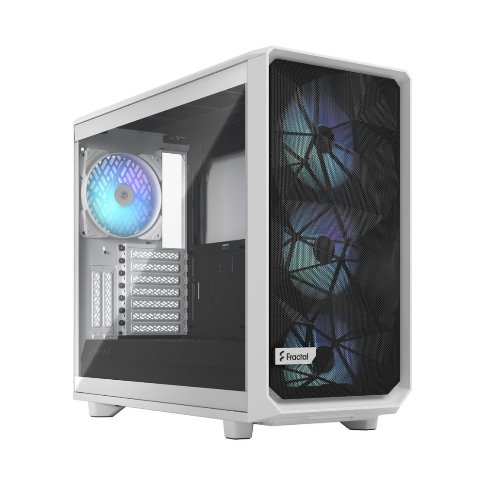 Корпус для компьютера Fractal Design Meshify 2 RGB TG Clear Tint no PSU White