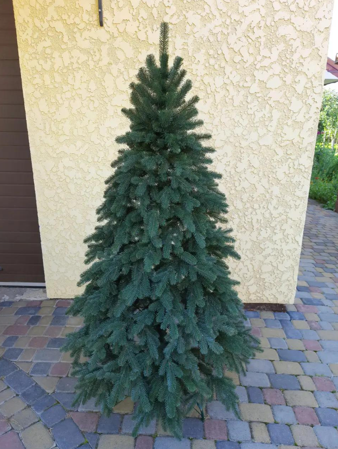 Штучна ялинка лита Елітна з підставкою 1,50 м Зелений (NYT15293) - фото 6 Штучна ялинка лита Елітна з підставкою 1,50 м Зелений (NYT15293) - фото 6