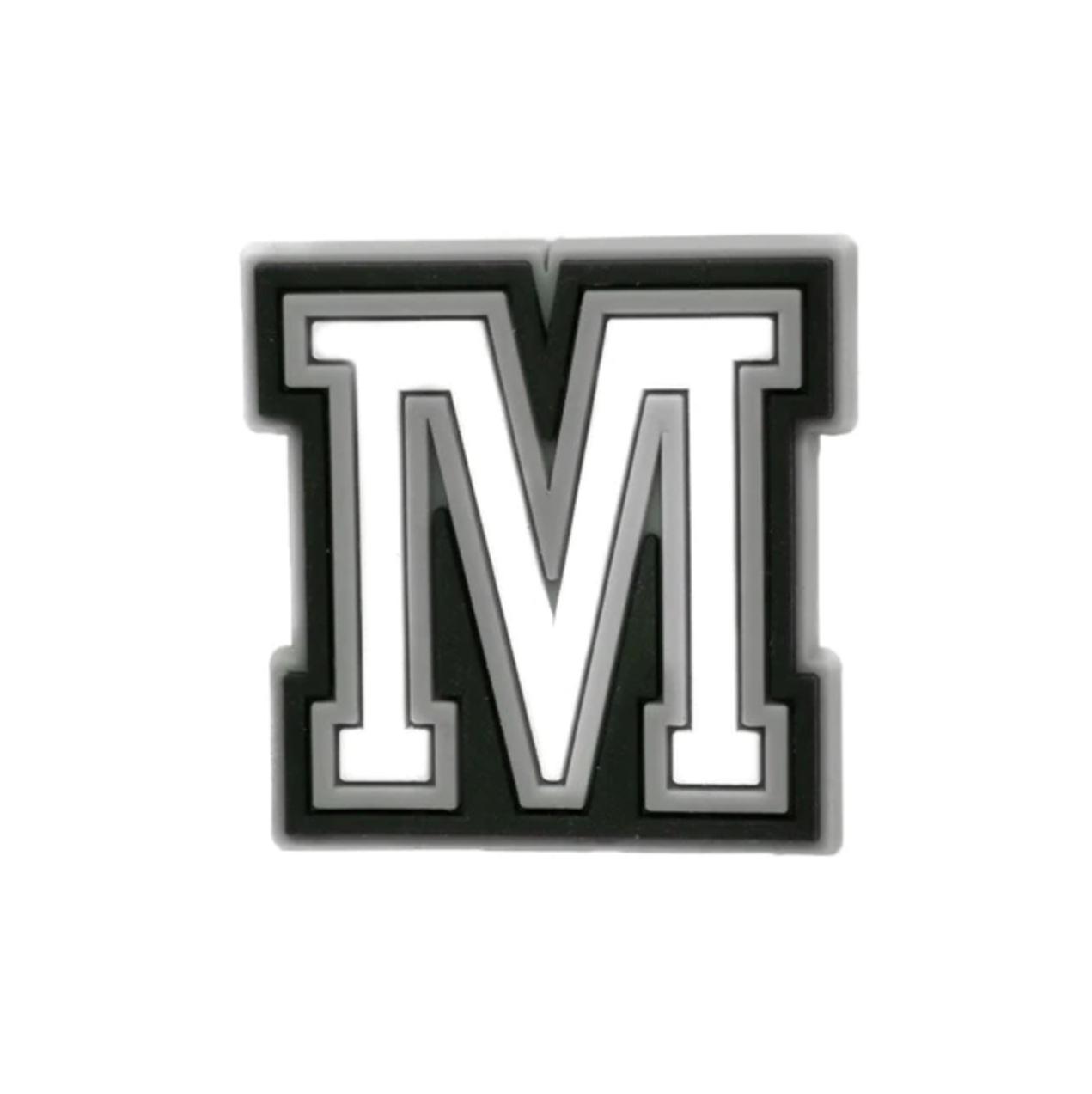 Джибітс для взуття JIBBITZ Буква M світиться в темряві № 1180 (JIB1180)