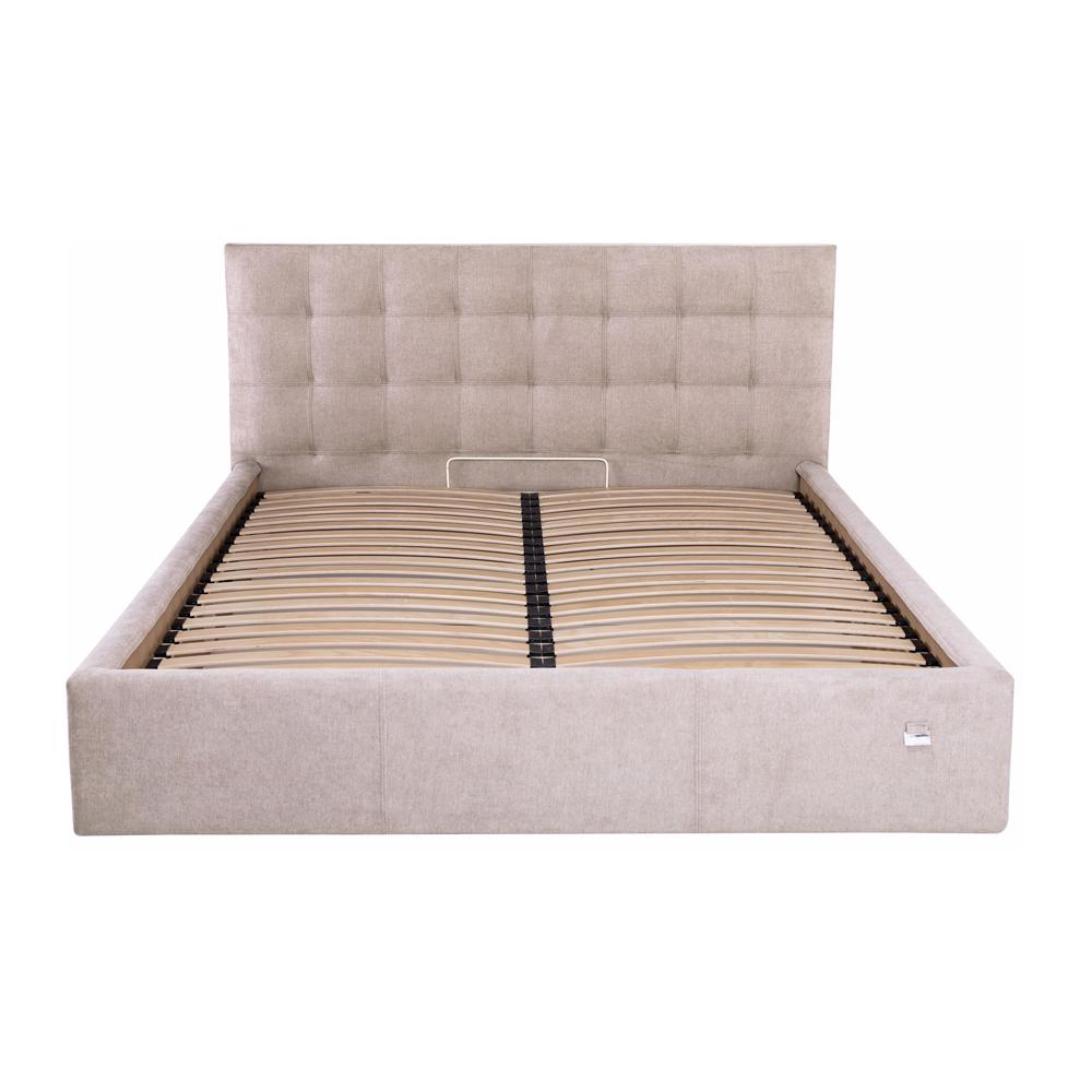 Кровать двуспальная FSolutions Честер Комфорт с мягким изголовьем 180х190 см