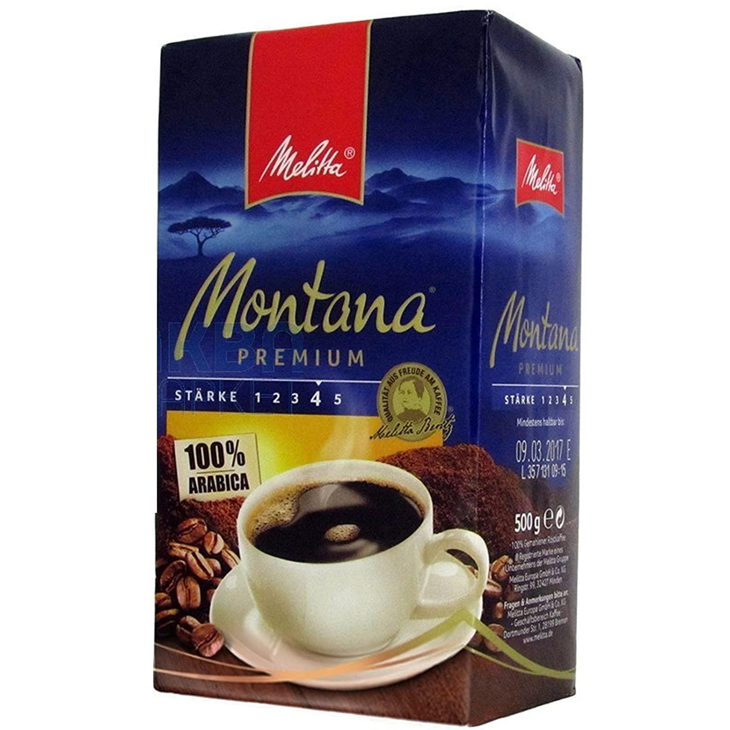 Кофе молотый Melitta Montana 100% Arabica 500 г