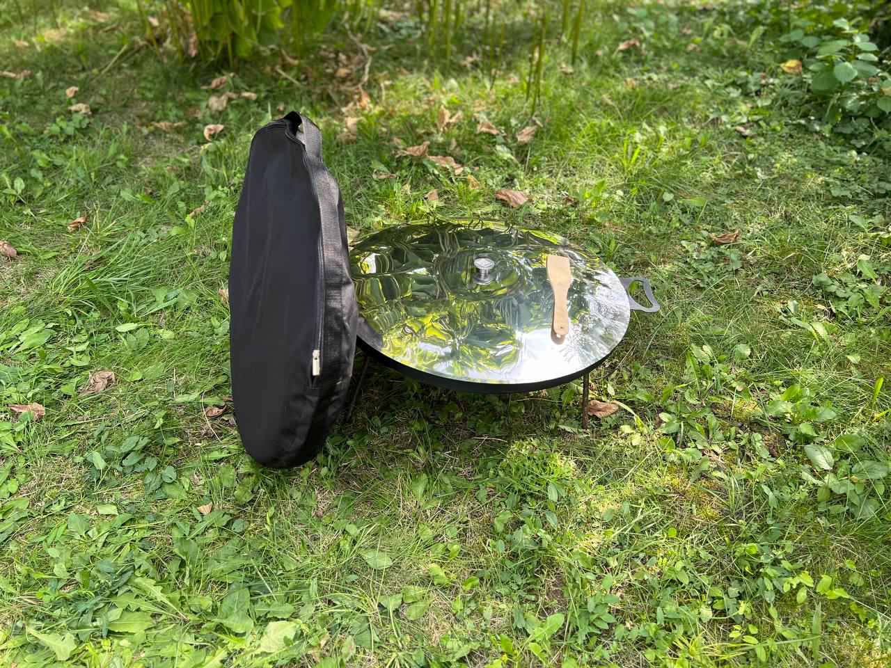 Сковорода с крышкой и чехлом GrillKov толщина 4 мм D 40 см (2102-42)