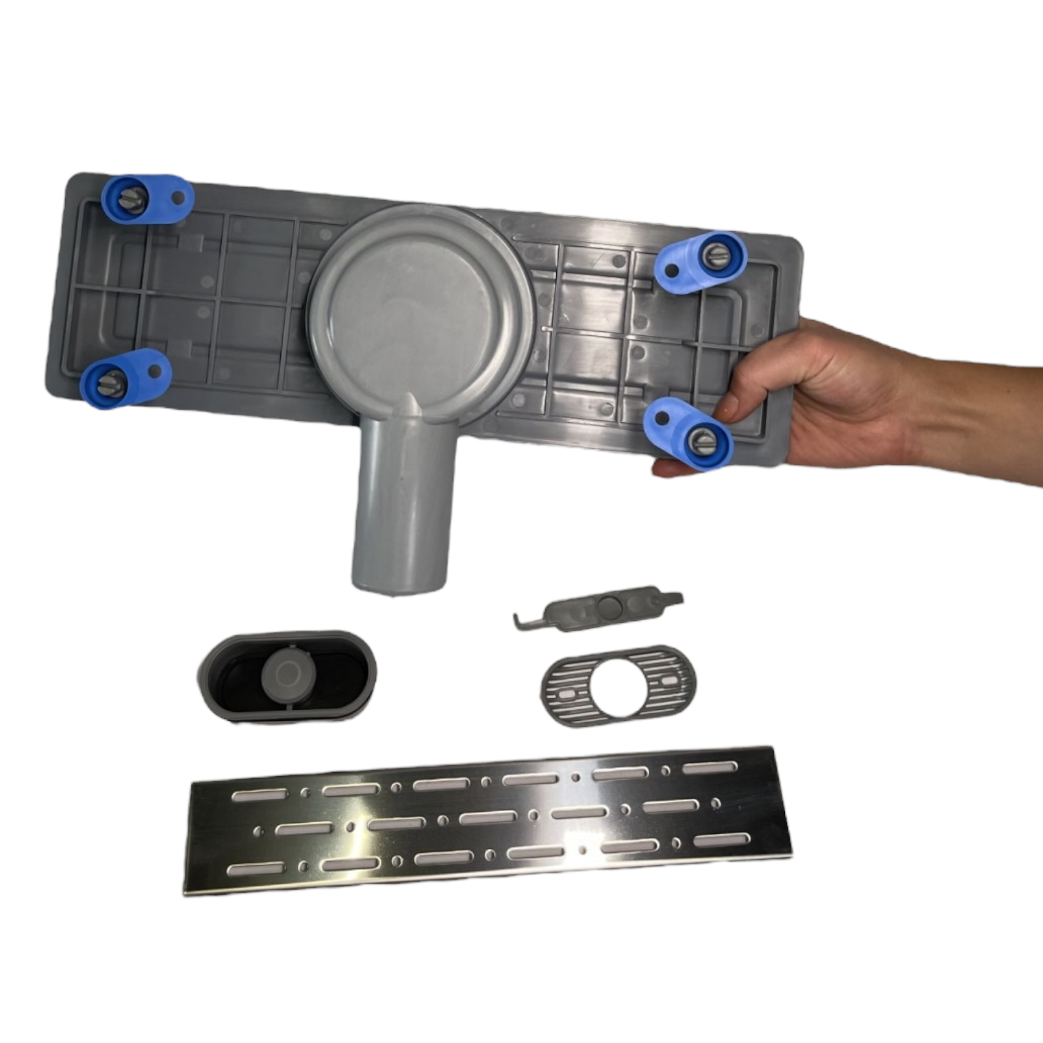 Трап зливний для душу з горизонтальним виходом та сухим затвором 33 см (4024.0Y050K.033.1) - фото 10