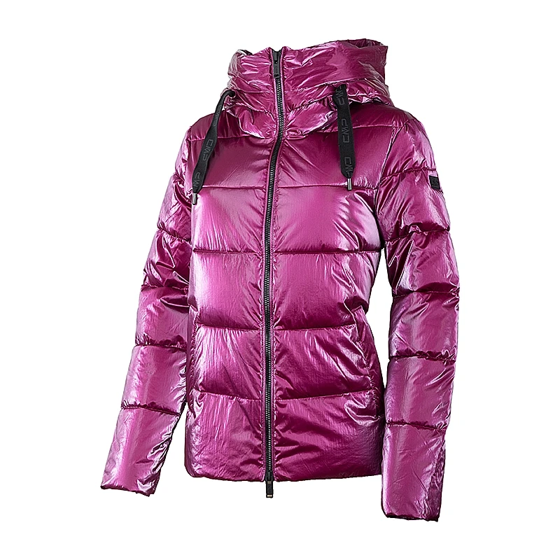 Куртка жіноча Cmp Woman Jacket Fix Hood 2XS Бордовий (31K2856-C910 2XS)