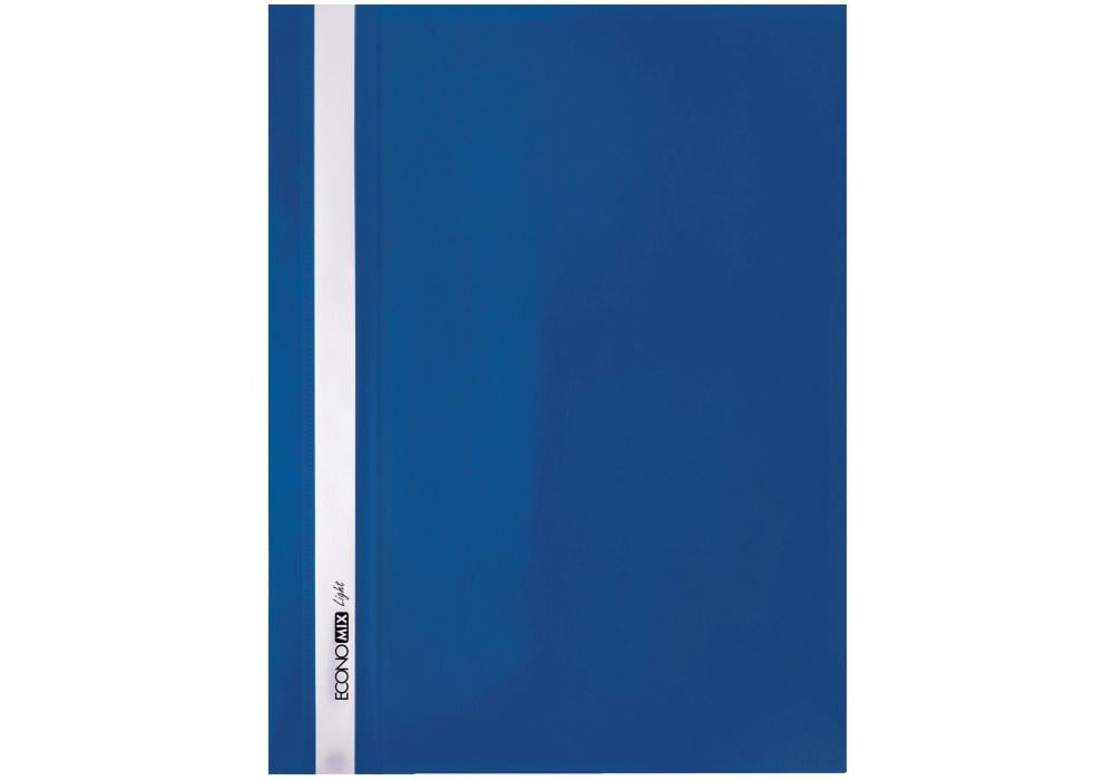 Папка-скоросшиватель Economix Light без перфорации А4 полипропилен Синий (E38503-02)