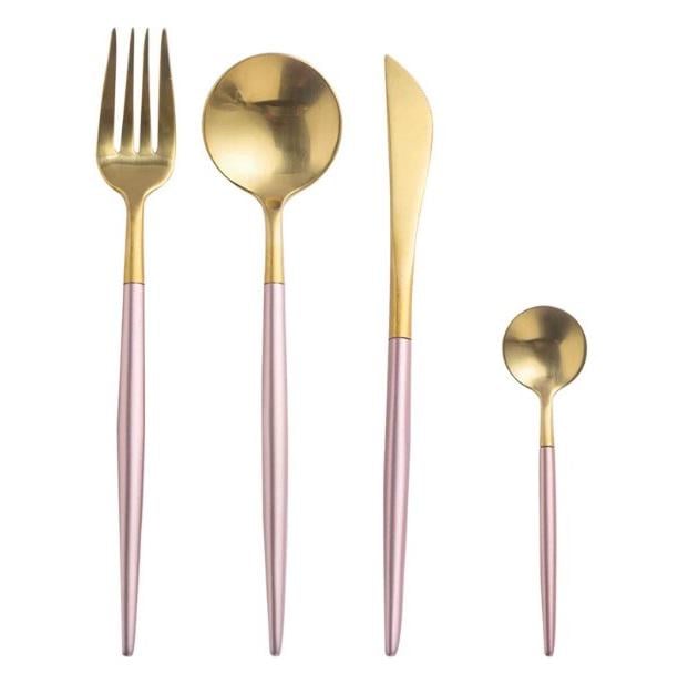Набор столовых приборов REMY-DECOR Золотой
