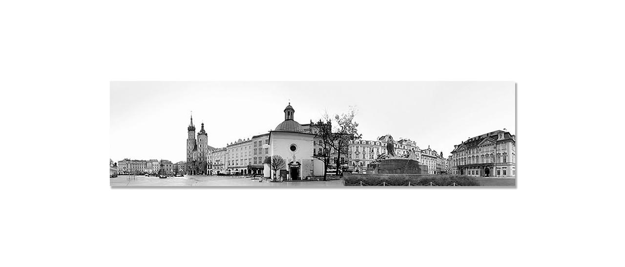 Фартук кухонный Старый город из самоклеющейся виниловой пленки 65х250 см Серый