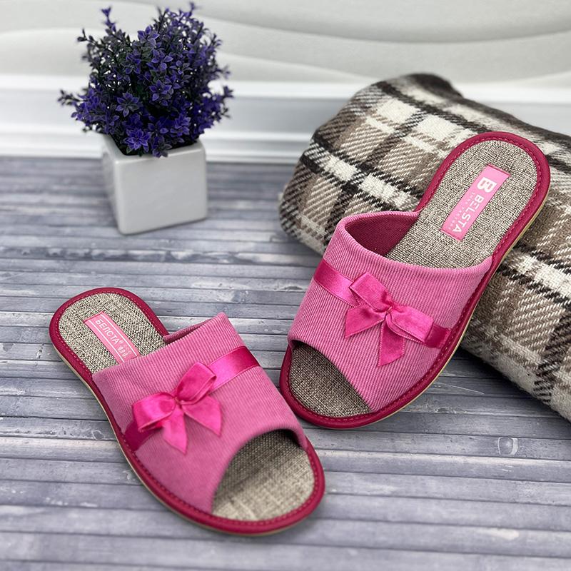 Домашні тапочки жіночі Е-0088-34 23 см p. 36 Рожевий (32031198)