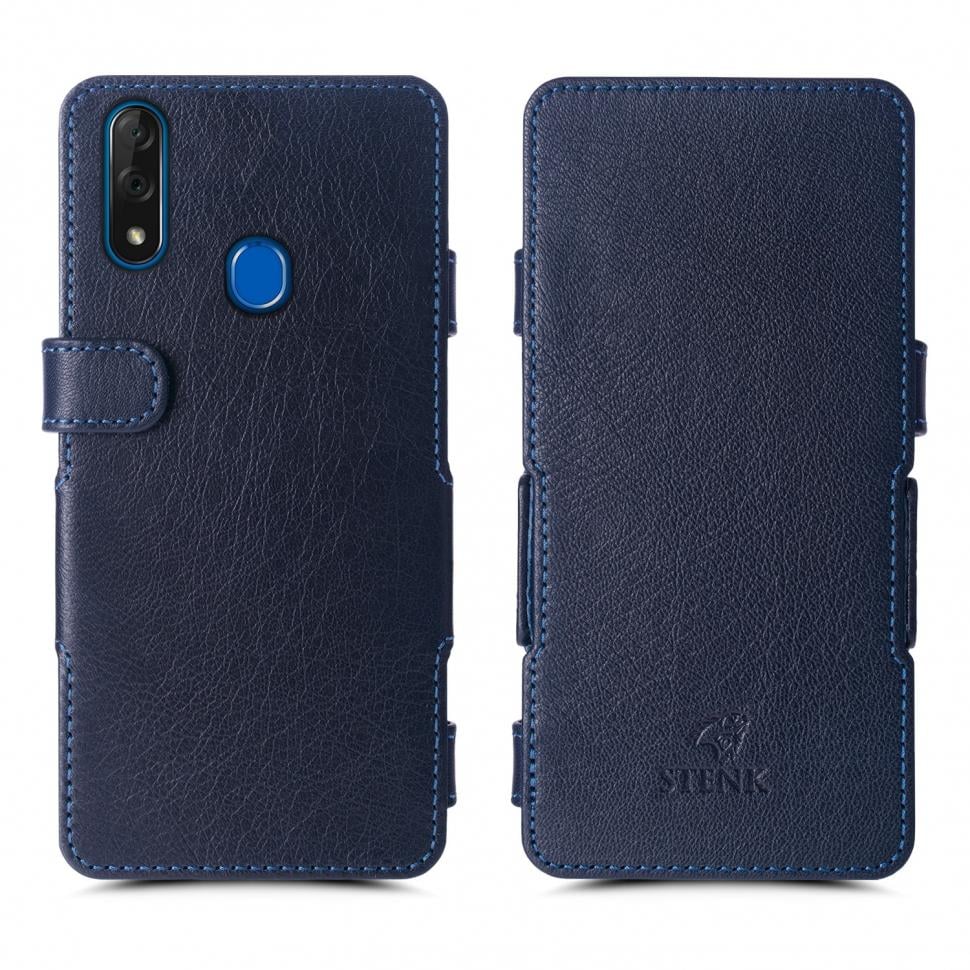 Чехол книжка Stenk Prime для ZTE Blade V10 Синий (63608)