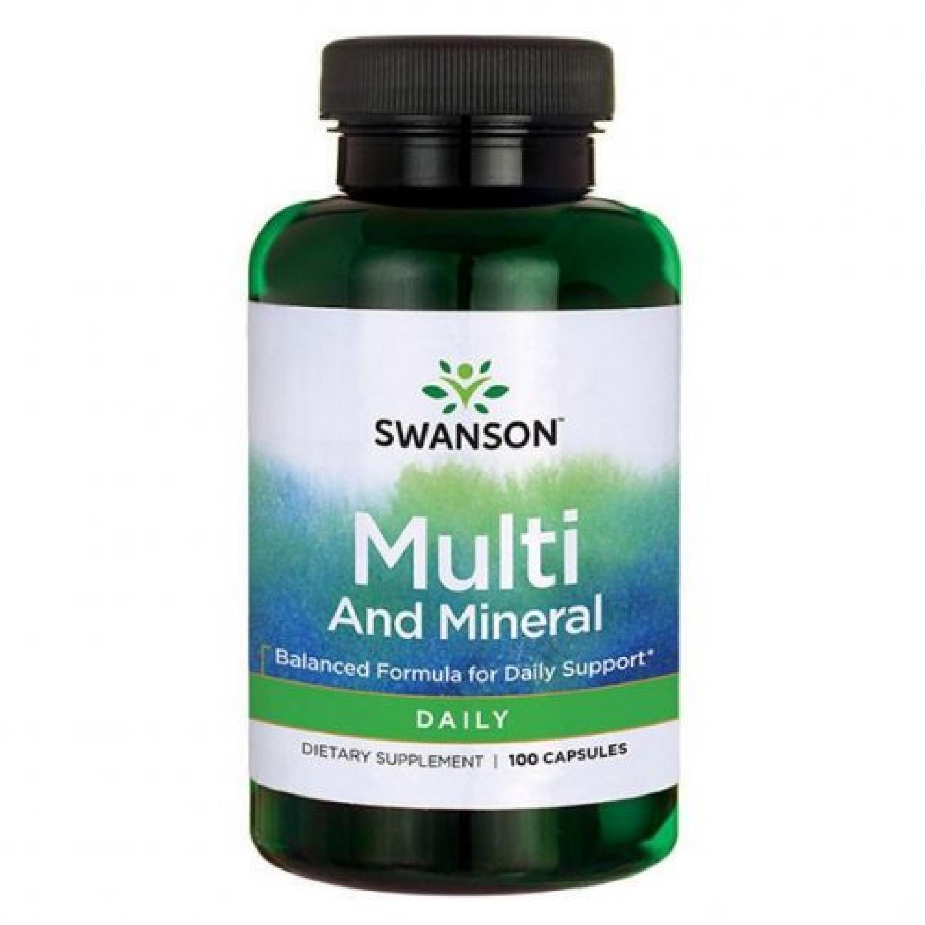Витамин Multi и Mineral Daily 100 капс. (100-70-2743399-20)
