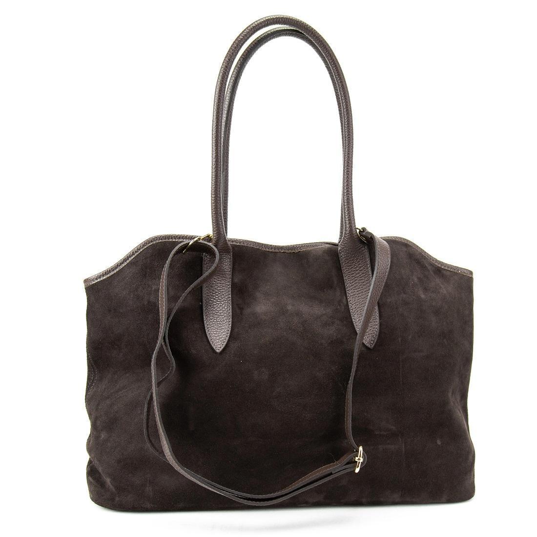 Сумка женская кожаная Firenze Italy F-IT-7667DB Шоколадный (2768688642) - фото 4 Сумка женская кожаная Firenze Italy F-IT-7667DB Шоколадный (2768688642) - фото 4