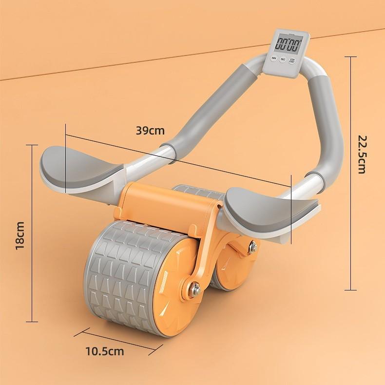 Тренажер для пресса Abs Wheel Roller с держателем смартфона и таймером - фото 10