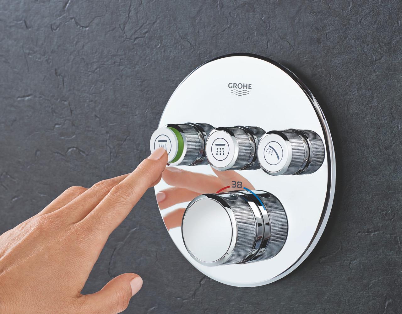 Термостат прихованого монтажу на 3 споживача Grohe Grohtherm SmartControl (29121000) - фото 6