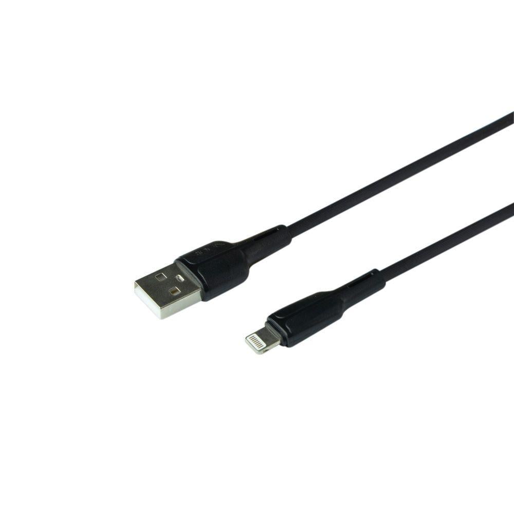 Кабель для зарядки и передачи данных Ridea RC-M131 Prima 12W USB to Lightning Черный - фото 1