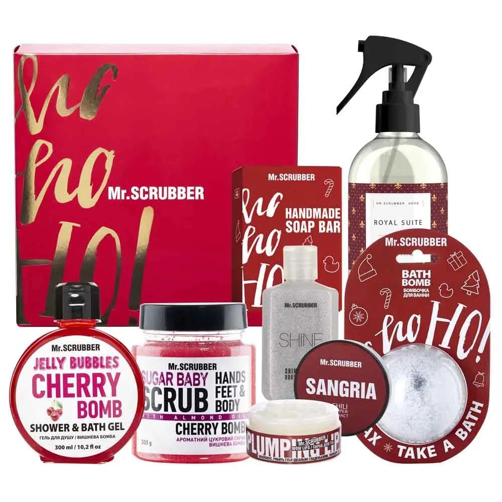 Новогодний набoр Mr.SCRUBBER Christmas Letter Red