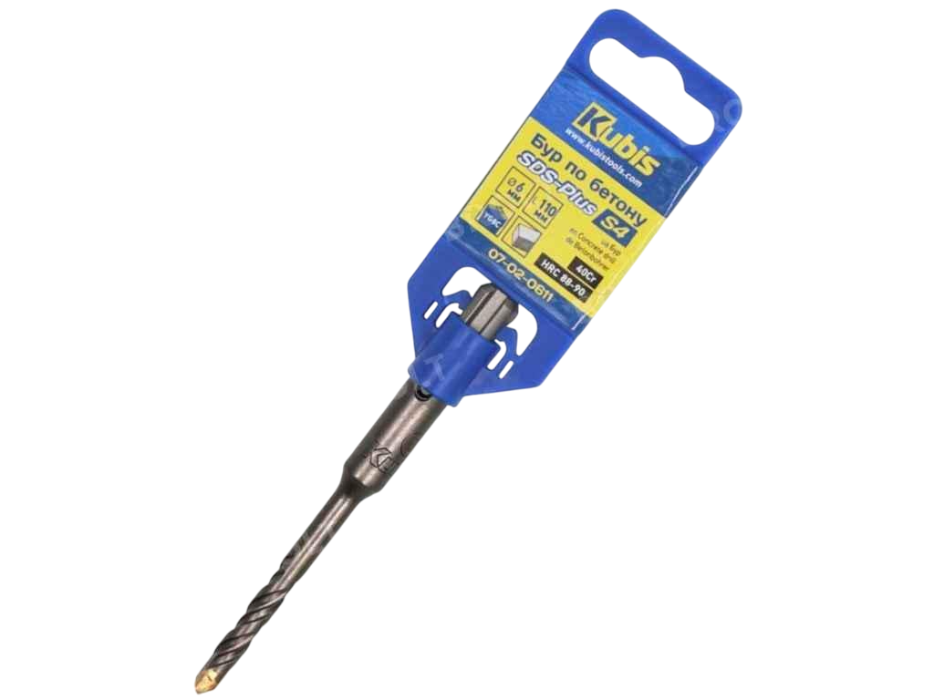 Бур по бетону Kubis L 600 мм d 28 мм SDS-PLUS S4 40Cr YG8C HRC 88-90 (959468) - фото 1 Бур по бетону Kubis L 600 мм d 28 мм SDS-PLUS S4 40Cr YG8C HRC 88-90 (959468) - фото 1