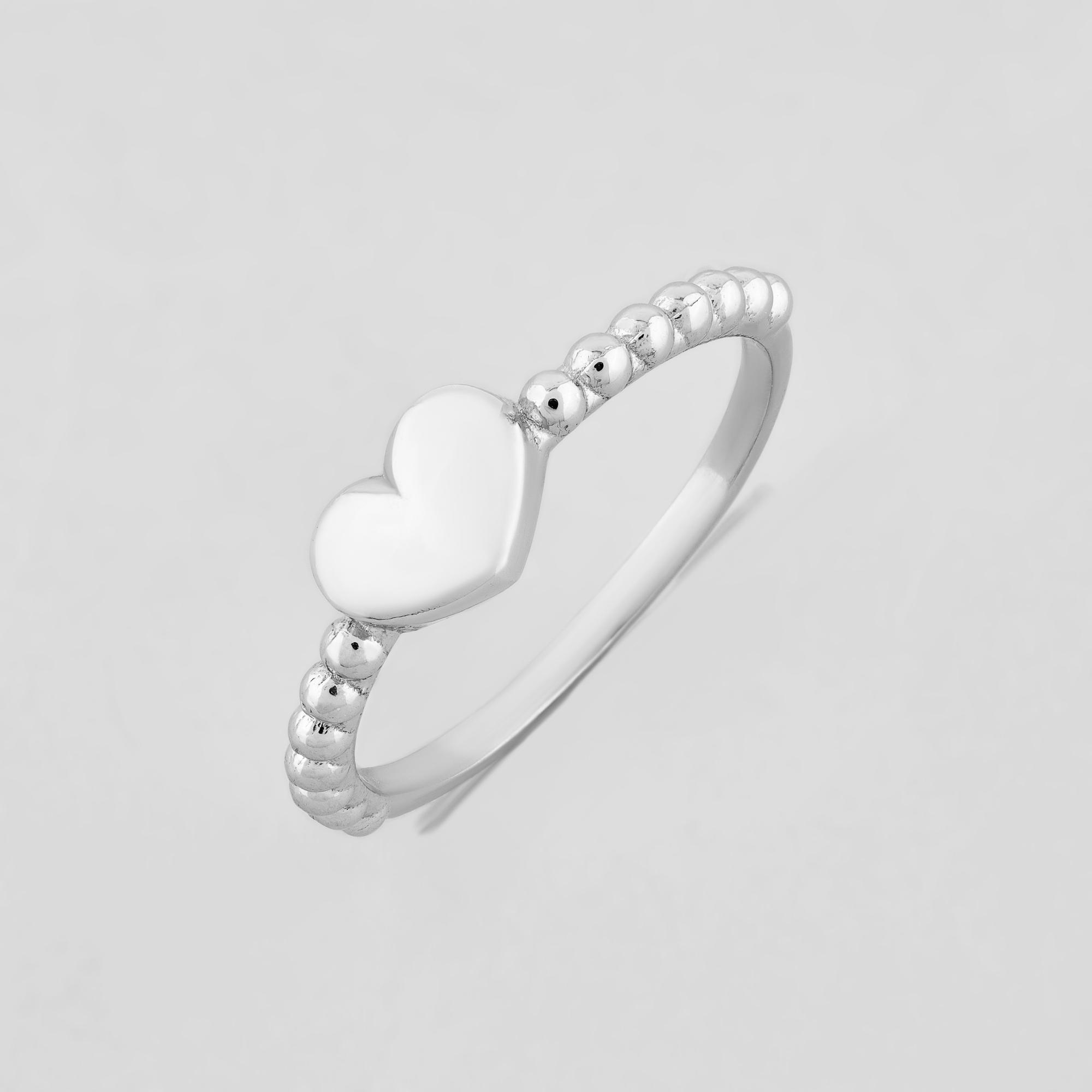 Серебряное кольцо Minimal Ритмичность чувств р. 18 (544/р-18)