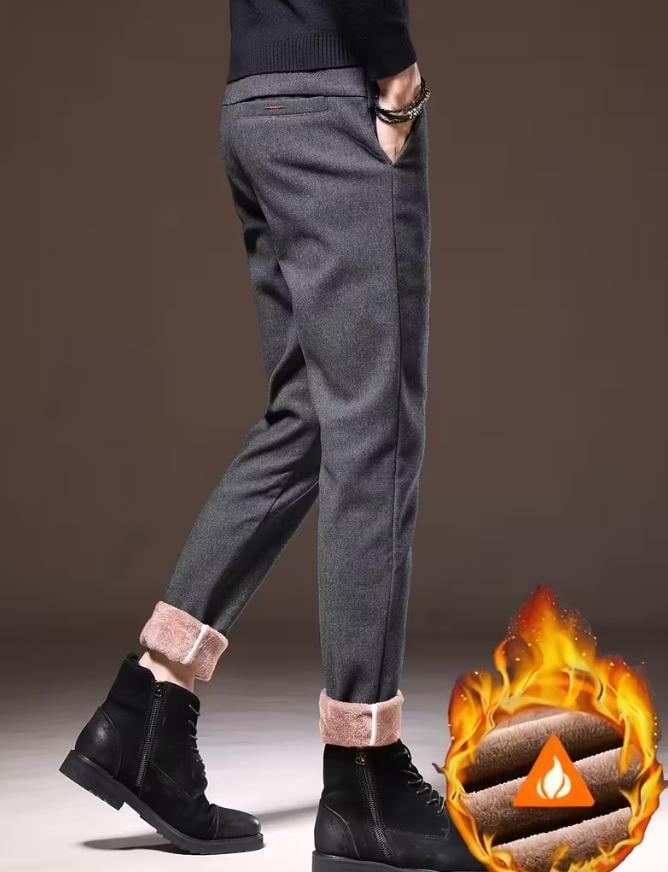 Штани чоловічі зимові штани LU7603452 38 Сірий (30770681) - фото 3 Штани чоловічі зимові штани LU7603452 38 Сірий (30770681) - фото 3