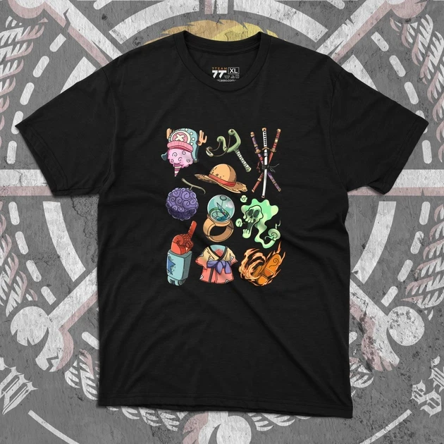 Футболка мужская с принтом Ван Пис Микс р. 48 (Anime0340)