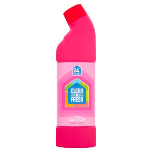 Очищуючий засіб для унітазів Clean fresh 750 мл Pink