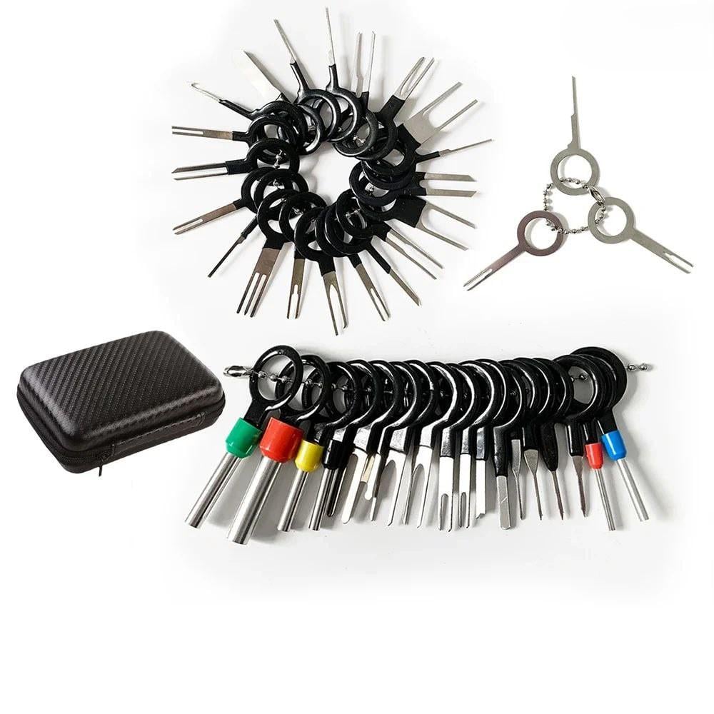 Набор съемников-экстракторов клемм из разъемов 41 шт. с кейсом (06-131)