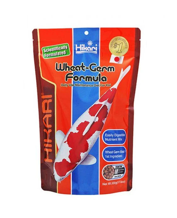 Корм Hikari KOI Wheat-Germ Formula S міні пелети високопоживний склад для холодного періоду 500 г (Hikari06242)