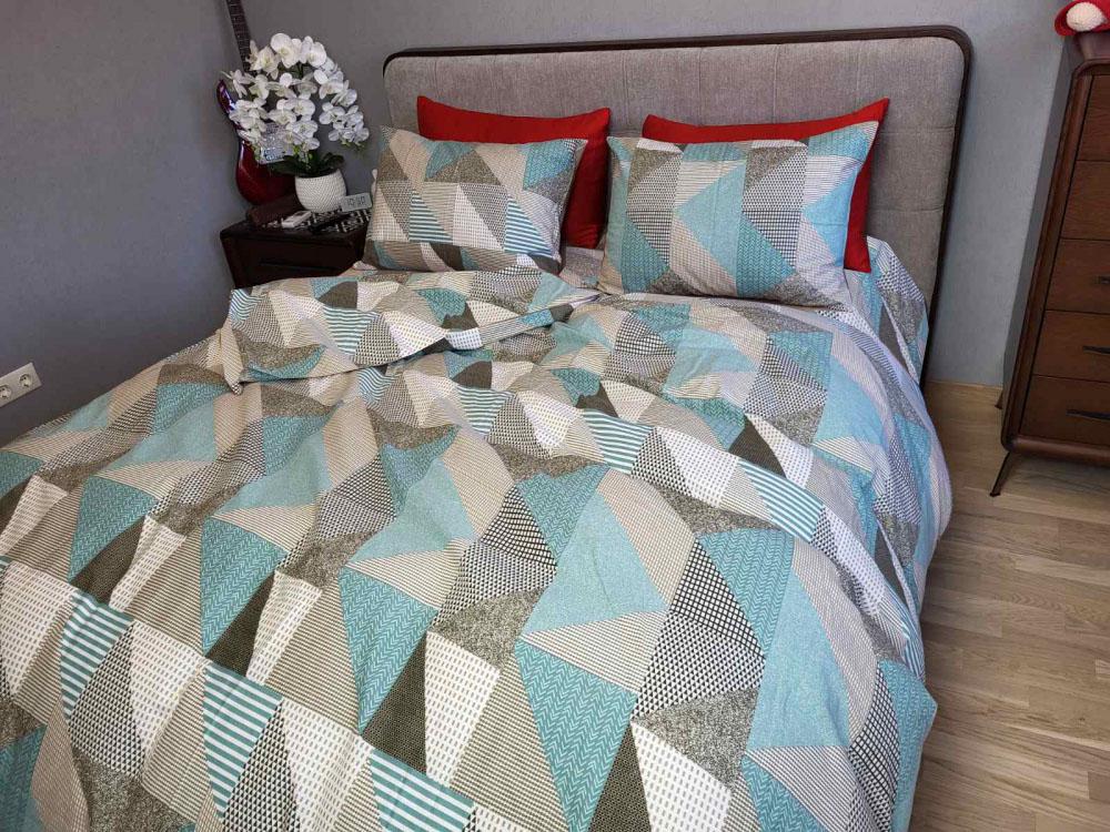 Комплект постельного белья Patchwork Breeze Turkish flannel полуторный (1777357908)