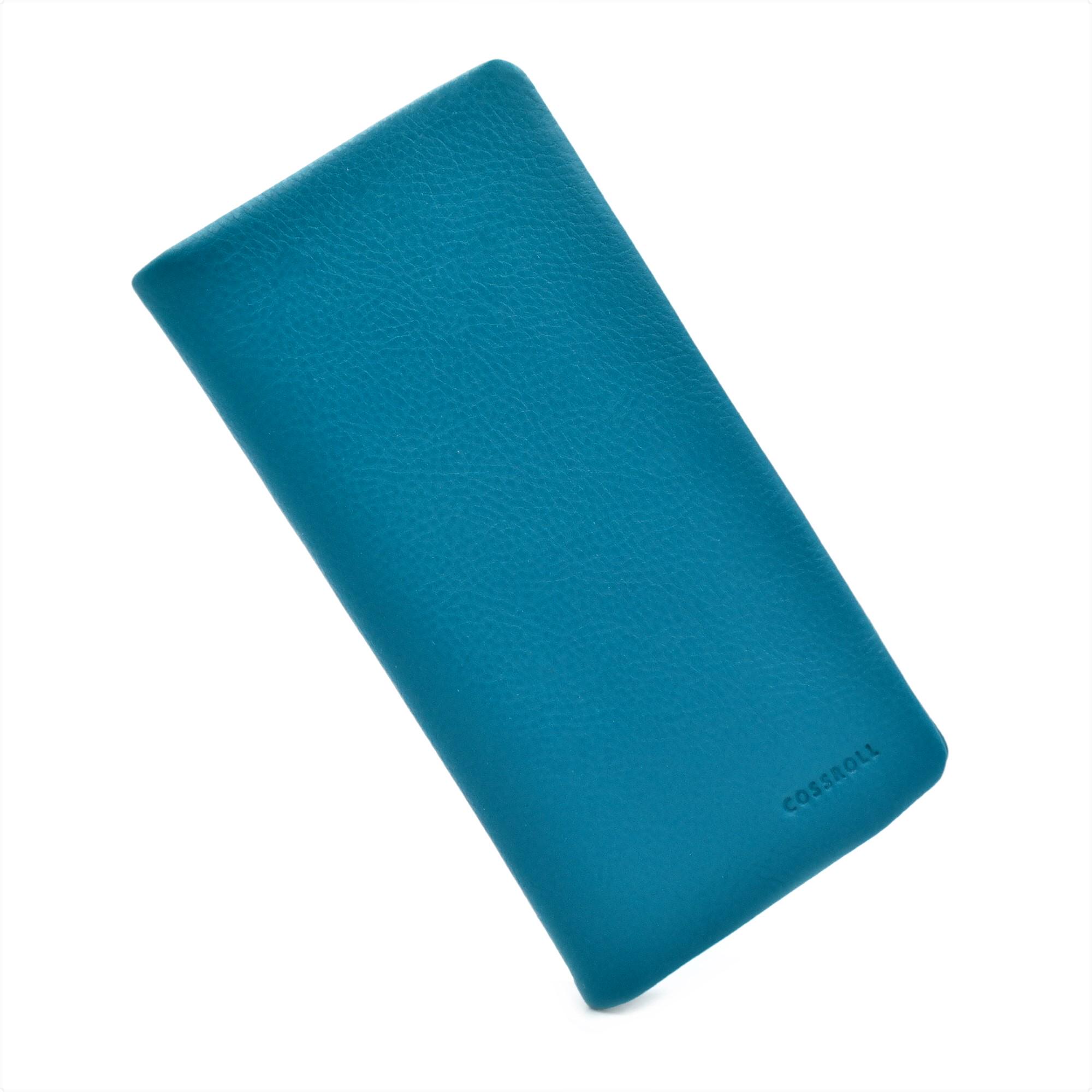 Женский кожаный кошелек Weatro Голубой (A181-1713B-10-3)