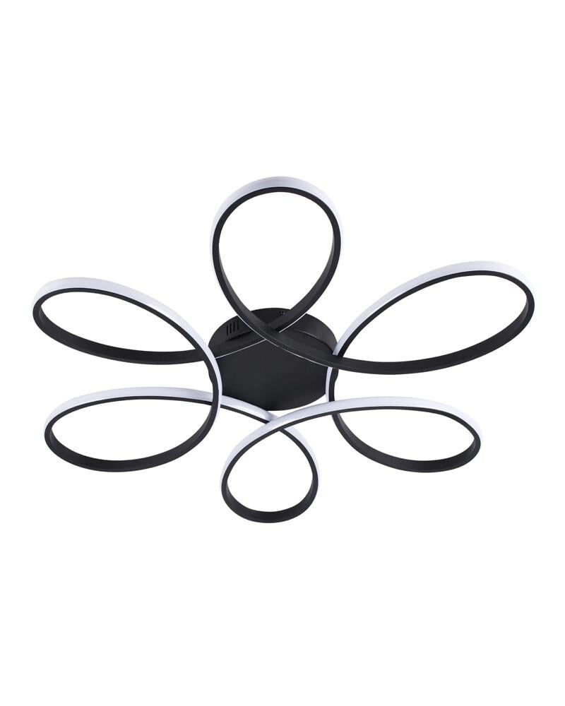 Люстра Goldlux 331823 Fiore XL LED 1x42W 4000K 5500Lm IP20 Черный (29747901)