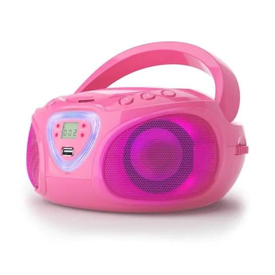 Бумбокс Auna Roadie CD Boombox FM Radio Light Show (10029815)