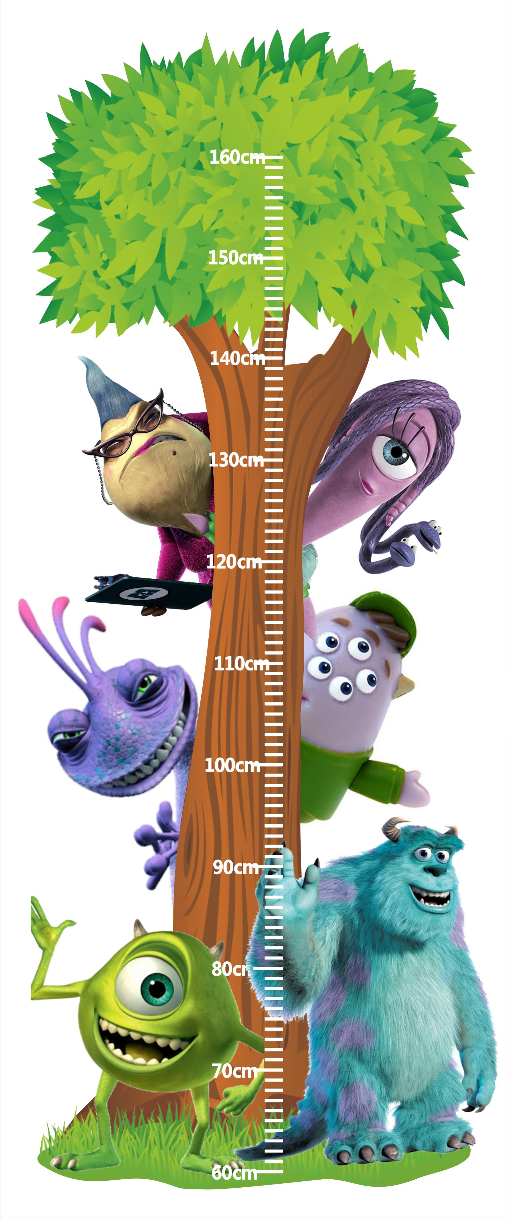 Ростомір дитячий Корпорація монстрів 120х50 см (17)
