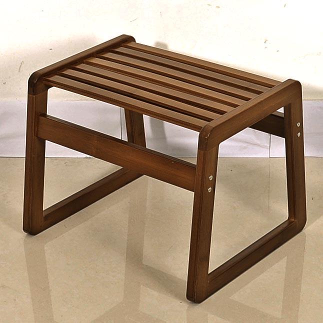 Табурет для ванной из дерева Дистри Терракот (ТВН-000832)