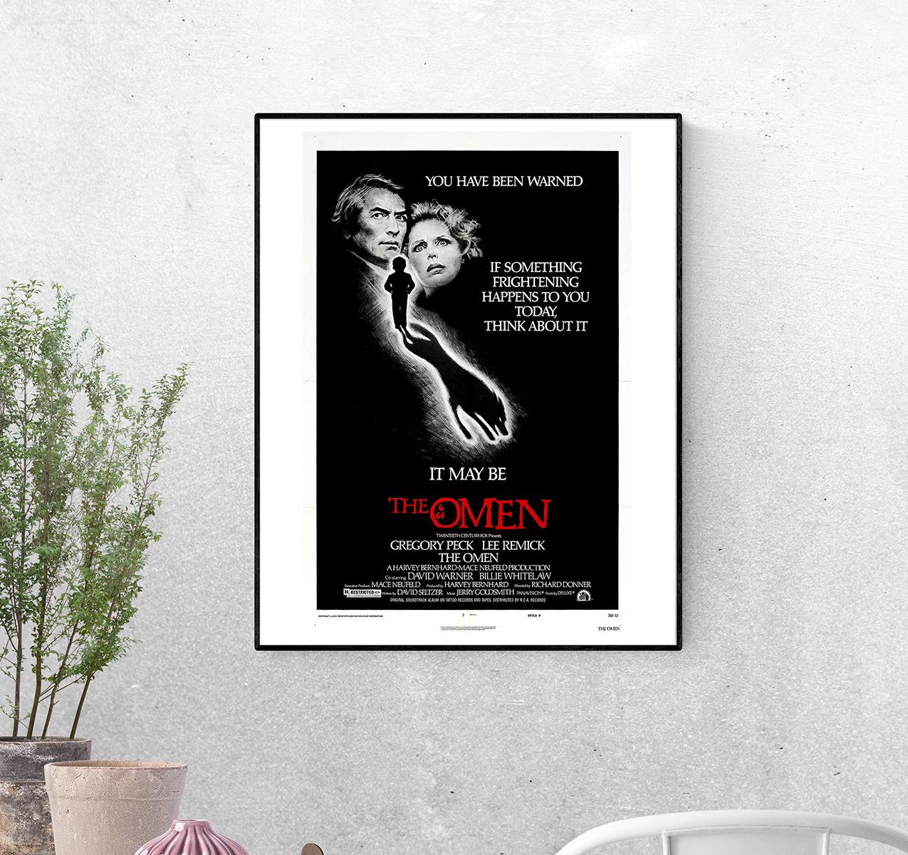 Постер Омен 1976 г. Режиссёр Ричард Доннер формат А-0 (Afisha2055002_Poster)