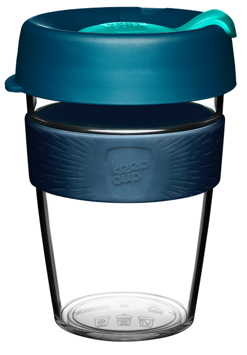Чашка KeepCup Clear Polaris 340 мл Синий