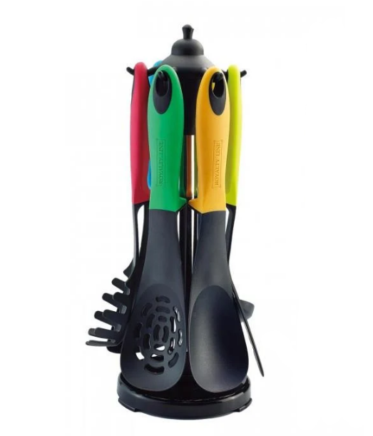 Набір кухонного приладдя Royalty Line 7 шт. Чорний (2265994963)