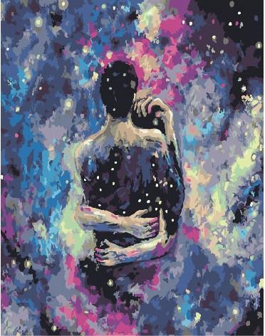 Картина по номерам Brushme Космическая любовь (GX25853) Картина по номерам Brushme Космическая любовь (GX25853)