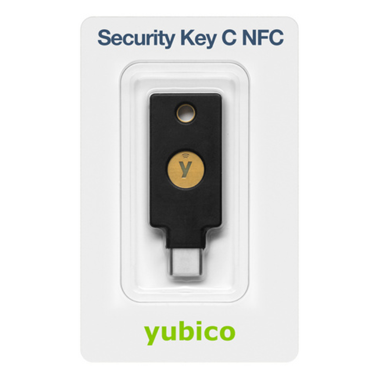 Апаратний ключ безпеки Security Key C NFC USB-C (YubiKeyC)