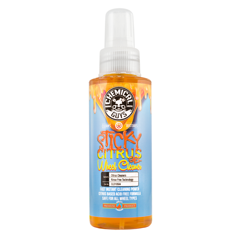 Гель для очистки колесных дисков Chemical Guys Sticky Citrus Wheel Cleaner Gel с ароматом цитрусовых 118 мл